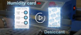 Packaging instructions for component and chip sample Packaging instructions for component and chip sample